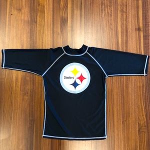 Steelers Black Swim Shirt